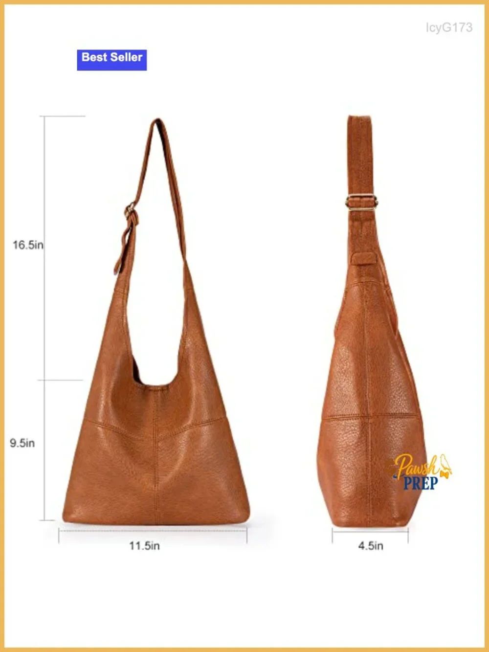Montana West Hobo Purse for Women, Vegan Leather Shoulder Bag with Wristlet